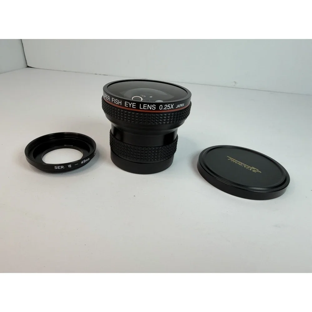 Phoenix Super Fish Eye Lens Japan 0.25x For Digital Camera
